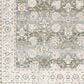 Surya Dresden Deep Teal, Taupe, Dusty Sage, Off-White, Light Gray, Mustard and Olive 12" x 15" Area Rug, , large