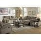 Ashley Draycoll Double Reclining Loveseat with Console in Pewter, , large