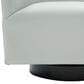Hearth and Haven Garland Swivel Chair in Dove Grey, , large