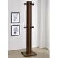 Pacific Landing Rikkie 8-Hook Coat Rack in Walnut and Black, , large