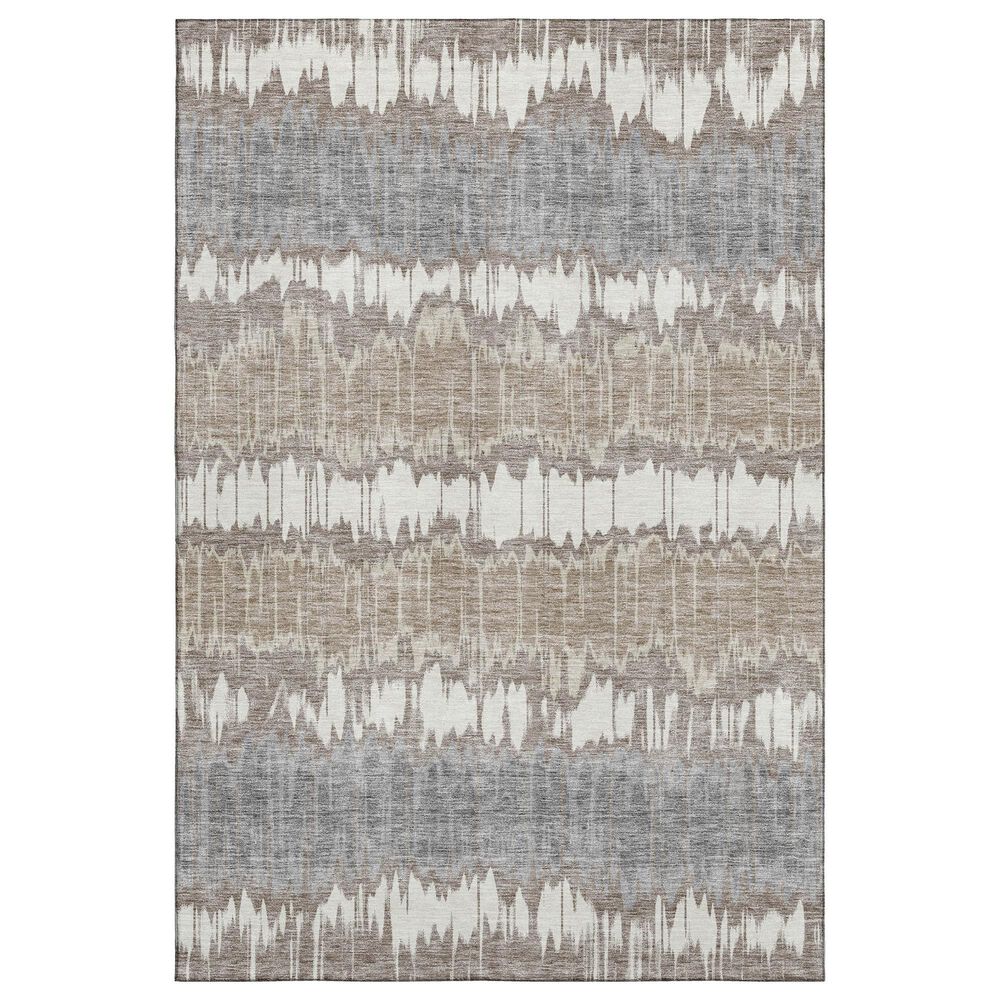 Dalyn Rug Company Neo NO9 10" x 14" Taupe Area Rug, , large