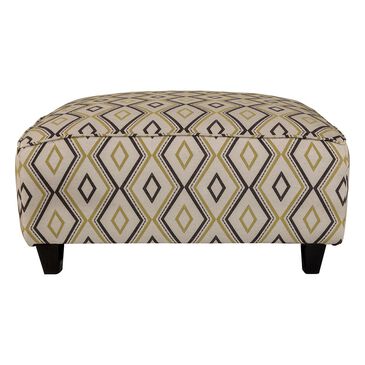 Xenia Cocktail Ottoman in Doozie Dijon, , large