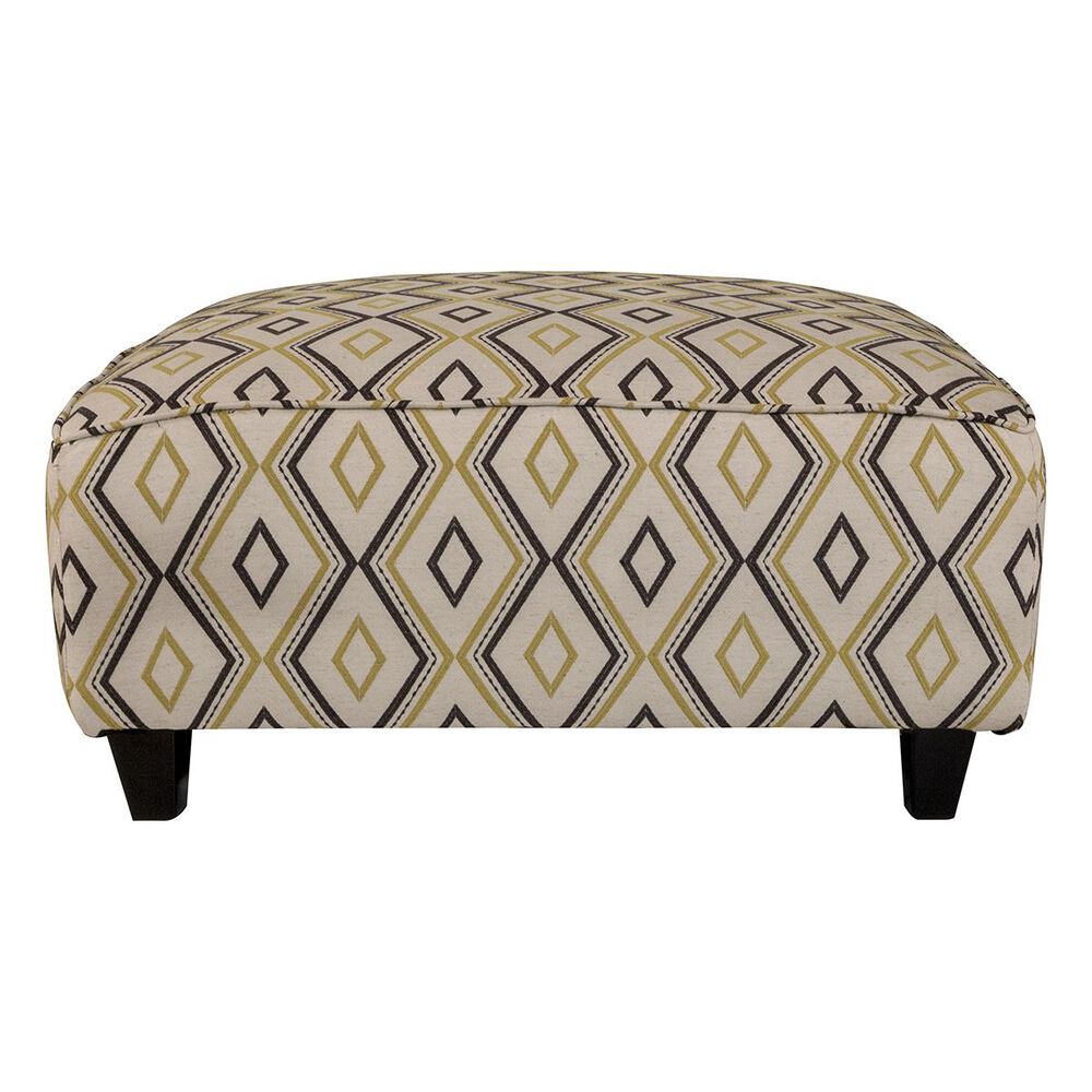 Xenia Cocktail Ottoman in Doozie Dijon, , large