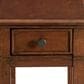 Riverside Furniture Campbell 1-Drawer Side Table in Burnished Cherry, , large