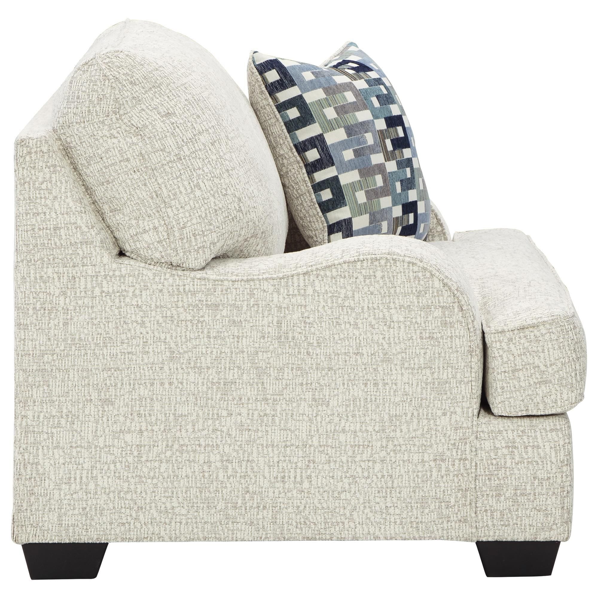 Signature Design by Ashley Valerano Oversized Chair in Parchment NFM