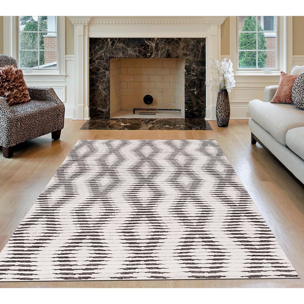 Radici USA Magica 8&#39; x 10&#39; Ivory Area Rug, , large