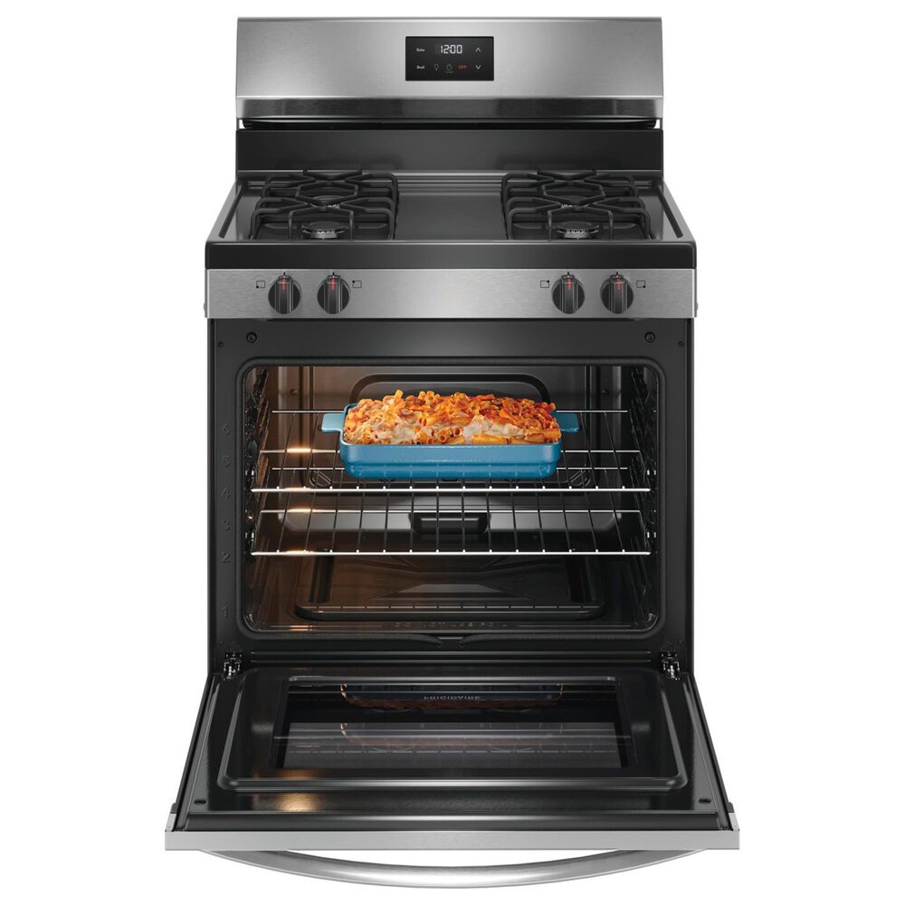 Frigidaire 30&quot; Freestanding Gas Range with 4 Burners in Stainless Steel, , large