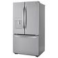 LG 29 Cu. Ft. French Door Refrigerator with Slim Design Water Dispenser in Print Proof Stainless Steel, , large