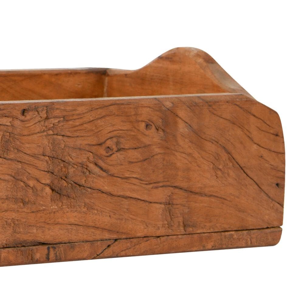 Creative Coop 3-Piece Found Wood Box Set in Brown, , large