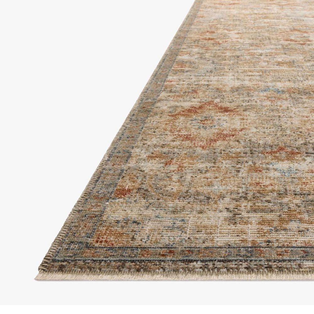 Loloi Heritage 2&#39;5&quot; x 12&#39; Grey and Sunset Runner, , large