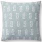 Loloi Tully 18" Square Throw Pillow in Light Blue, , large