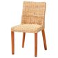 Baxton Studio Rowen Side Chair in Light Honey, , large