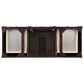 James Martin Vanities Brittany 48" Single Bathroom Vanity in Burnished Mahogany with 3 cm Eternal Marfil Quartz Top and Rectangle Sink, , large
