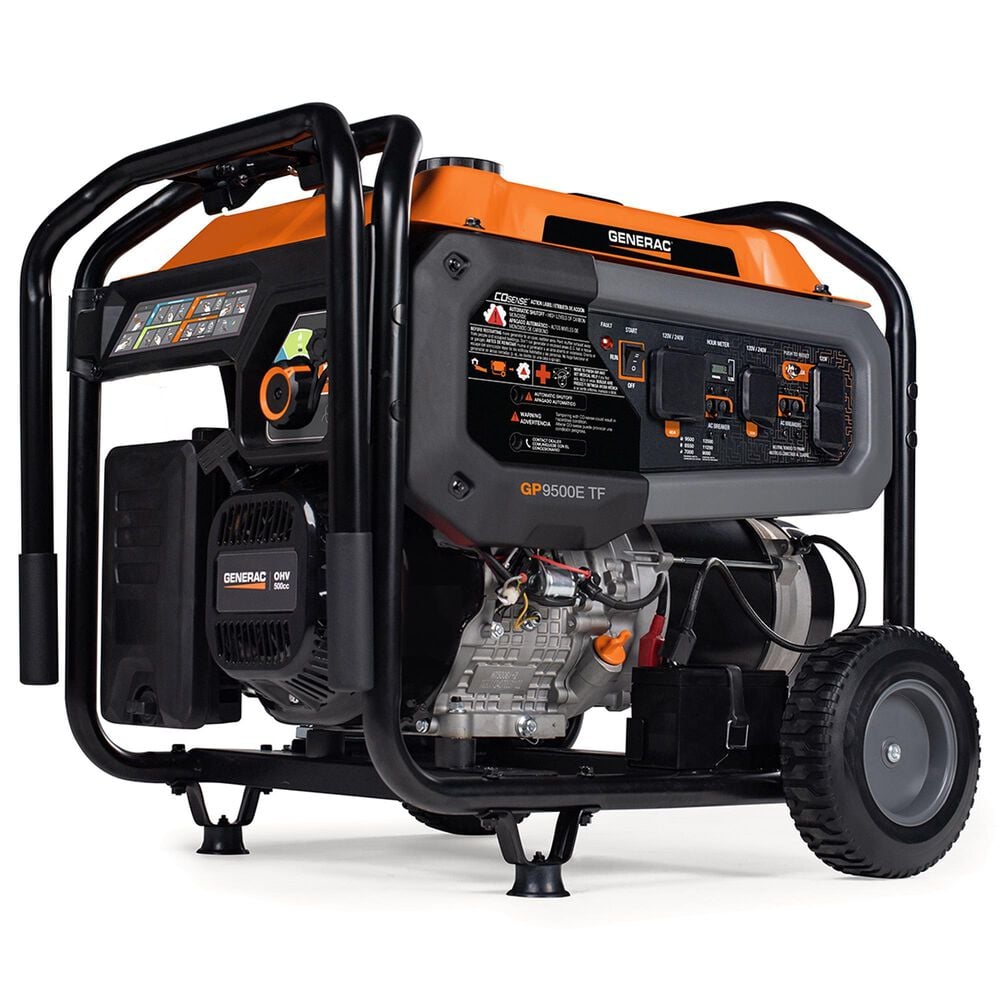 Generac 9500-Watt Portable Generator in Orange, , large