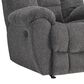 Ashley Foreside Manual Rocker Recliner in Charcoal, , large