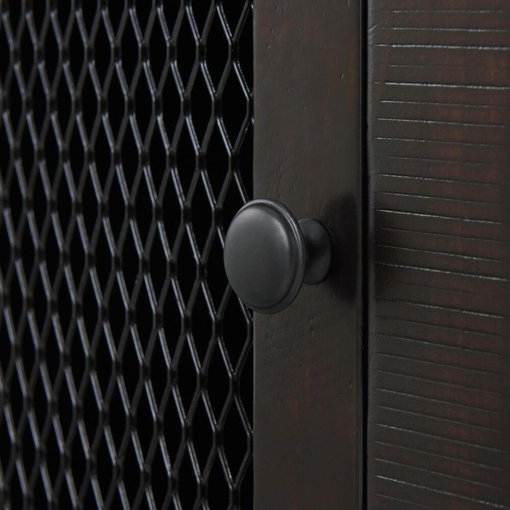 Forma &amp; Co Rustic Chairside Table in Espresso, , large