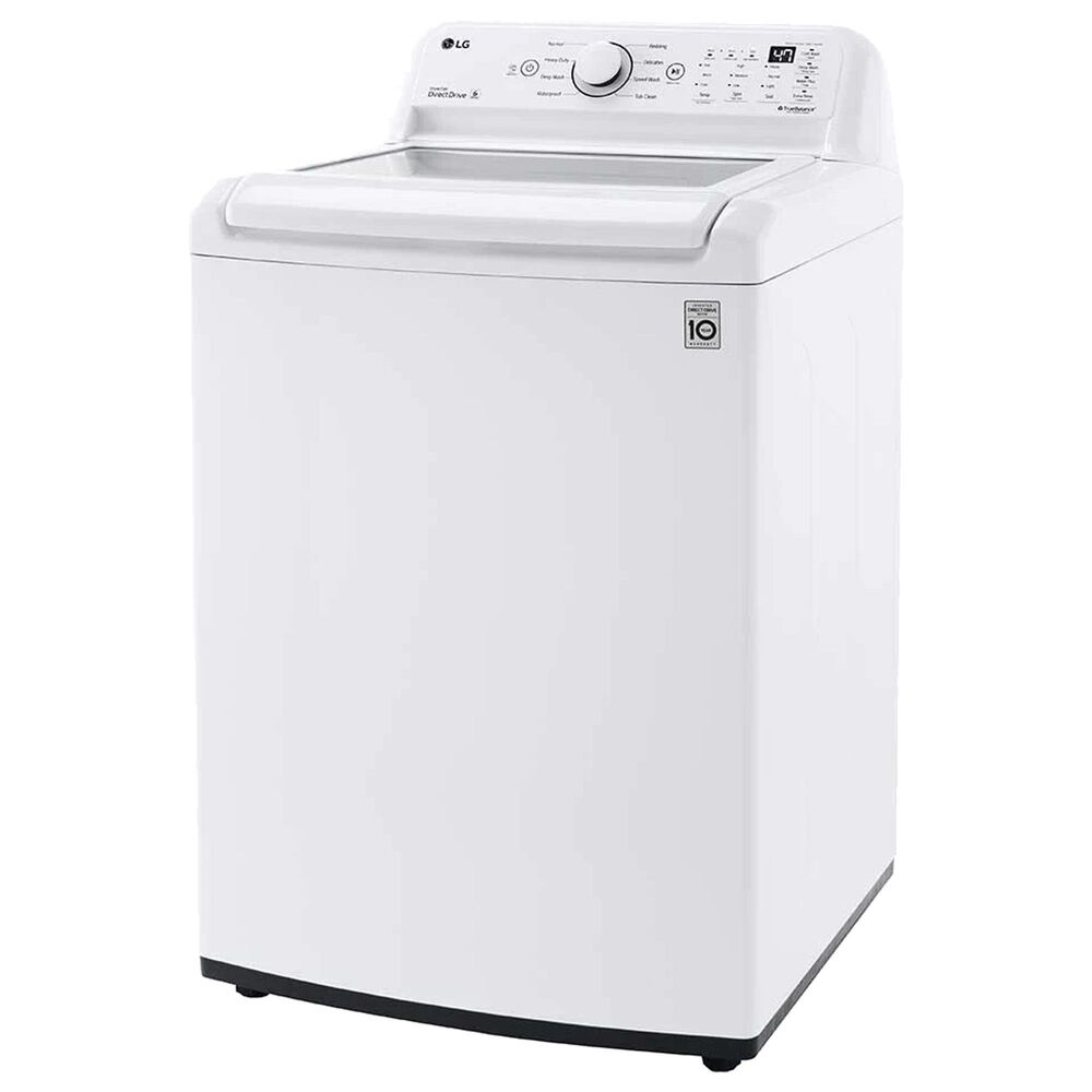 LG 4.5 Cu. Ft. WT7000CW Top Load Washer in White, , large