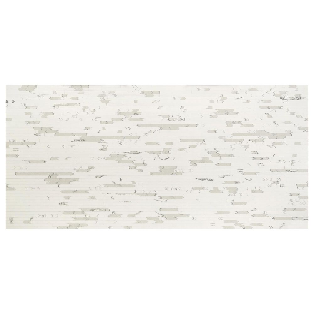 Cambria Luxury Brittanicca Block 3cm Quartz Countertop in White and Gray, , large
