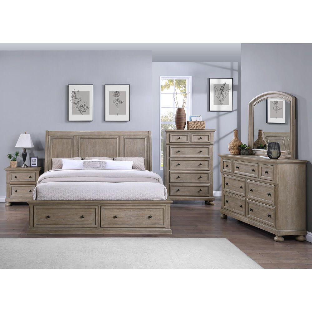 Davis International 7 Drawer Dresser in Taupe, , large