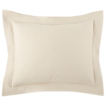 Peacock Alley Alyssa Matelasse King Sham in Flax, , large