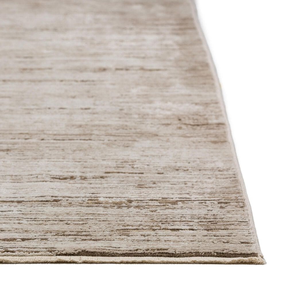 Dalyn Rug Company Denizi Striped 9&#39; x 13&#39;2&quot; Mocha Area Rug, , large