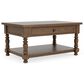 Riverside Furniture Eastlake Rectangle Cocktail Table in Whiskey Oak, , large