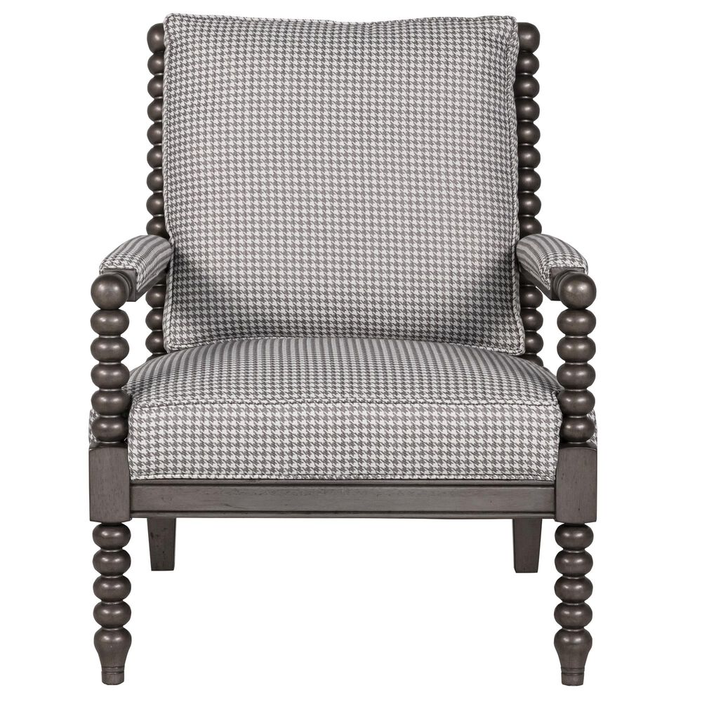 Lexington Furniture Maarten Chair in Gray and White Houndstooth, , large