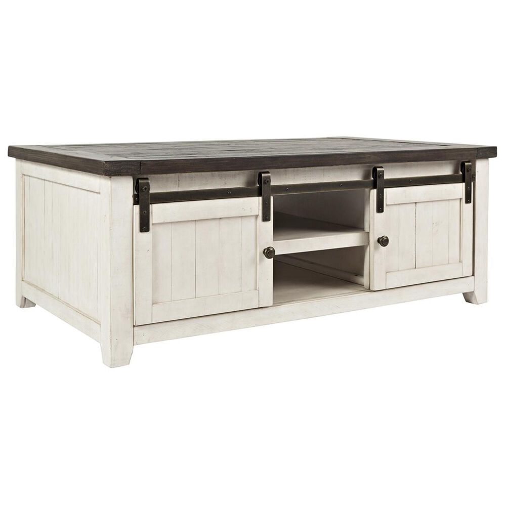 Waltham Madison County Cocktail Table in Vintage White, , large