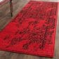 Safavieh Adirondack ADR101F-216 2"6" x 16" Red/Black Runner, , large