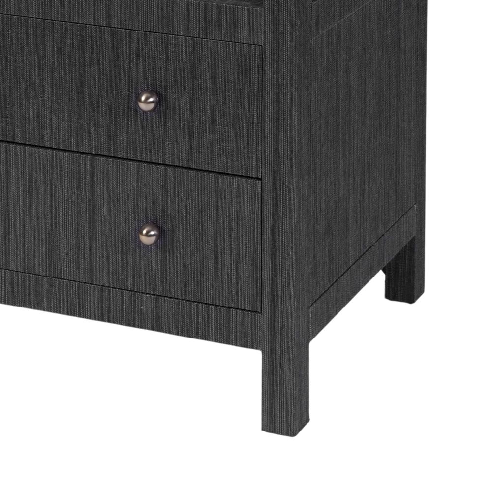 Butler Specialty Company Nora 2-Drawer Nightstand in Charcoal Gray, , large