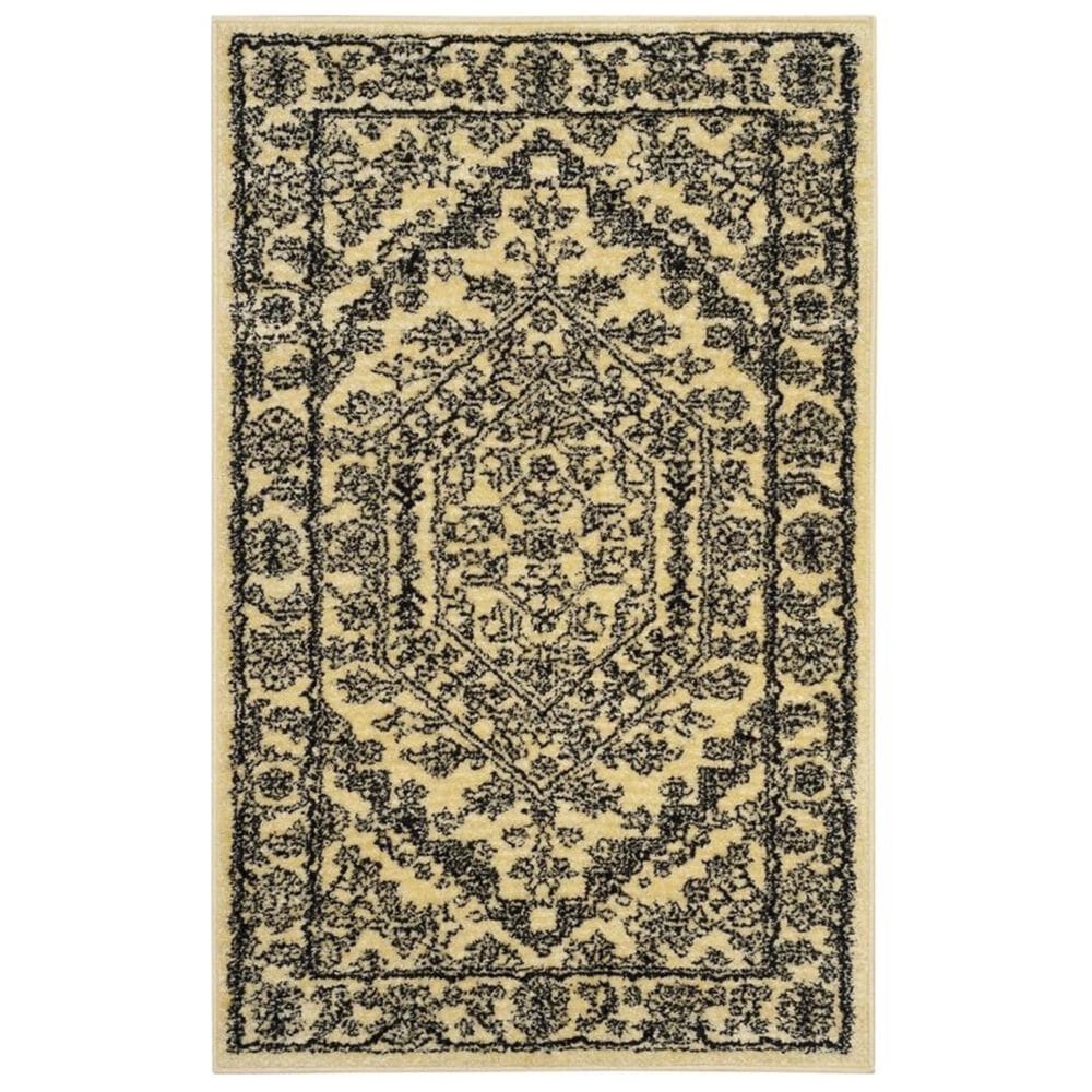 Safavieh Adirondack ADR108H 3" x 5" Gold and Black Area Rug, , large