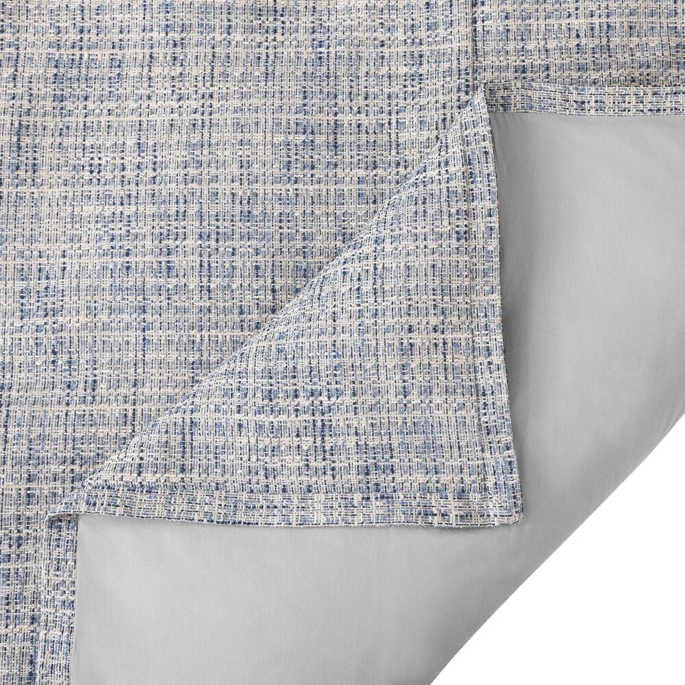 HiEnd Accents Tweed 3-Piece King Comforter Set in Blue, , large