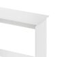 HOMLUX Modern Computer Desk in White, , large