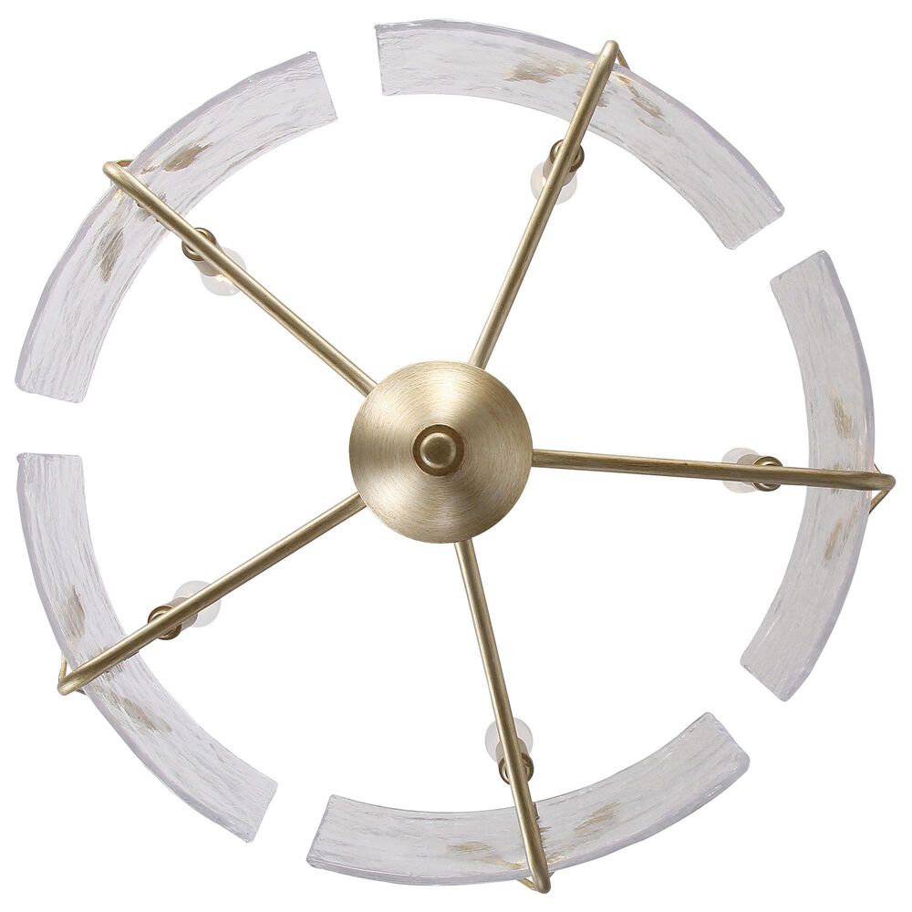 Golden Lighting Bloem 5-Light Pendant in White Gold, , large