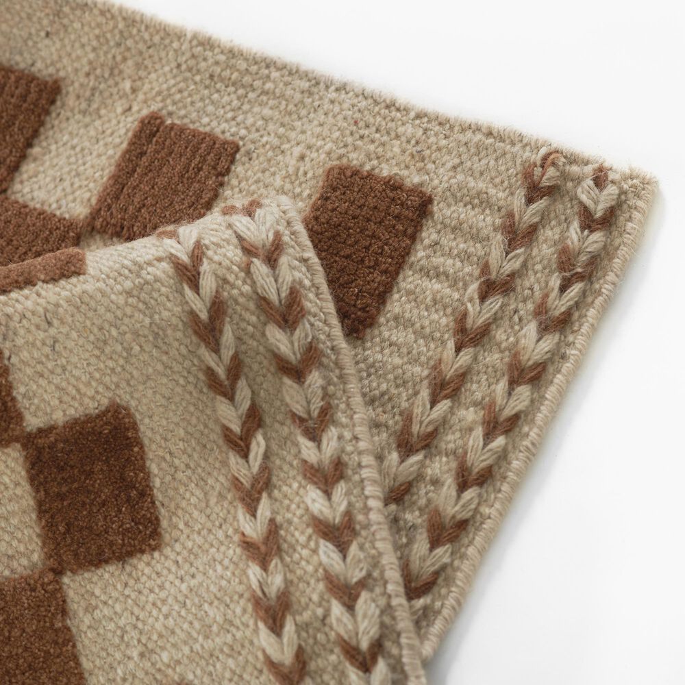 Momeni Willow WLO-1 2&#39;6&quot; x 8&#39; Brown Runner, , large