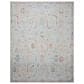Loloi II Elysium 7"10" Round Pebble and Multicolor Area Rug, , large