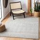 Safavieh Tulum 6" x 9" Light Grey and Ivory Area Rug, , large