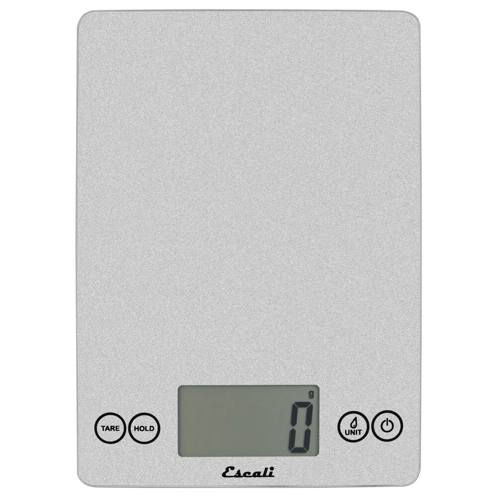 Kitchen Supply Arti Glass Kitchen Scale in Shiny Silver, , large