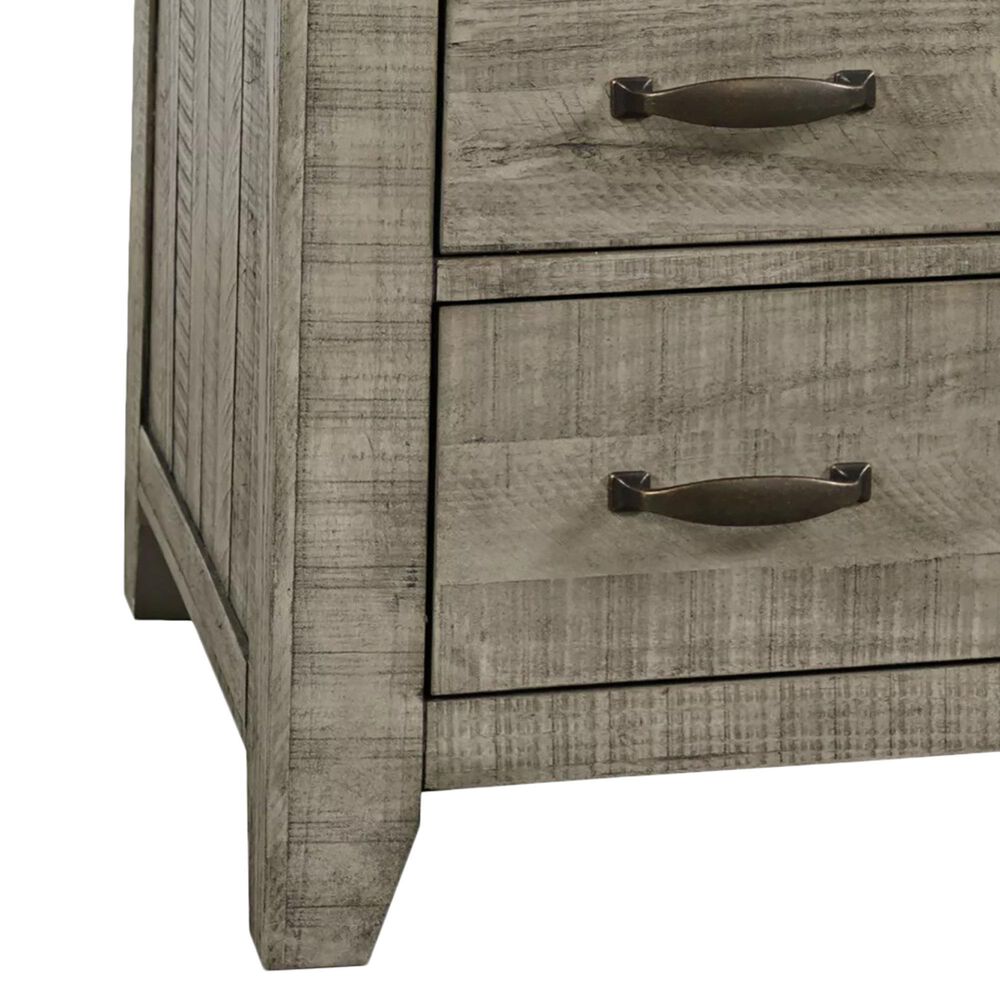 Waltham Telluride Chairside Table in Driftwood, , large