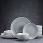 Lifetime Brands Felicity 12-Piece Dinnerware Set in Gray, , large