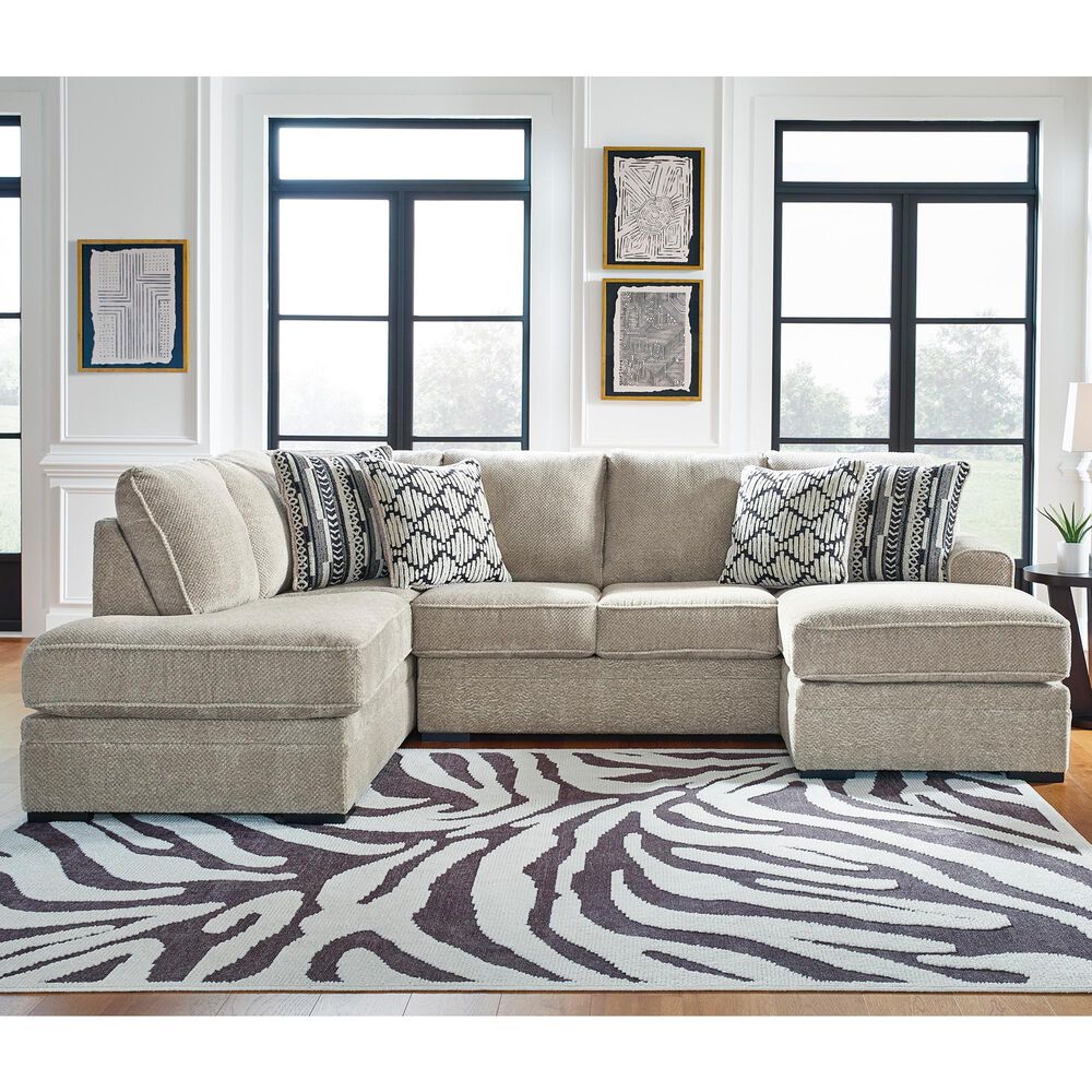 Ashley 2-Piece Sectional in Tan, , large