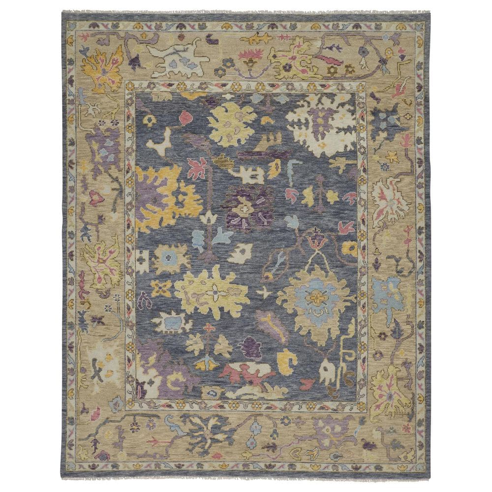Feizy Rugs Karina 8'6" x 11'6" Blue and Beige Area Rug, , large