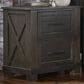 A-America Sun Valley 4 Piece Queen Storage Bedroom Set in Charcoal, , large