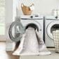 Nourison Astra Machine Washable 5"3" x 7" Grey Area Rug, , large