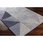 Surya Glasgow 8" x 10" Gray, Navy and Pale Blue Area Rug, , large