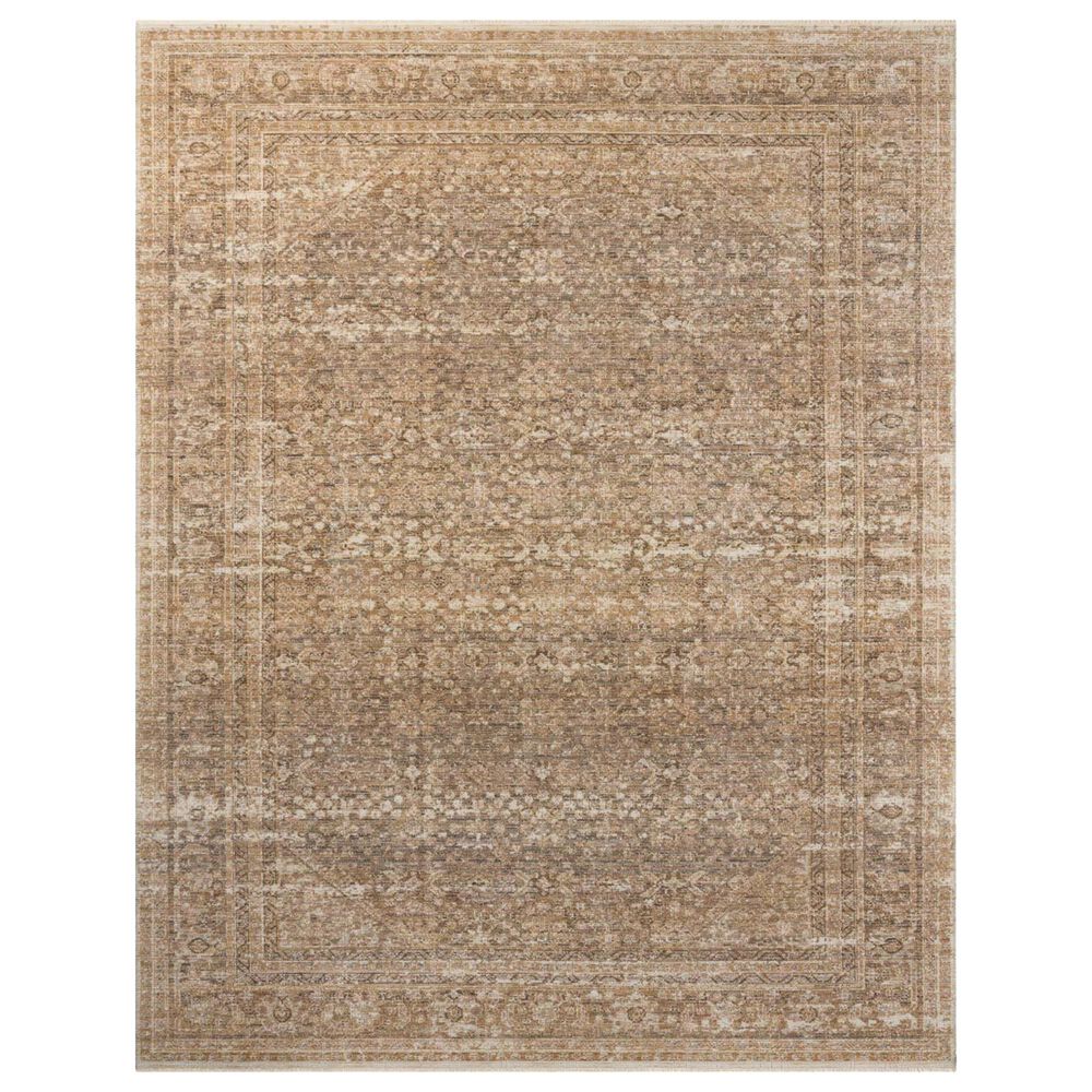 Loloi Heritage 10" Square Clay and Natural Area Rug, , large