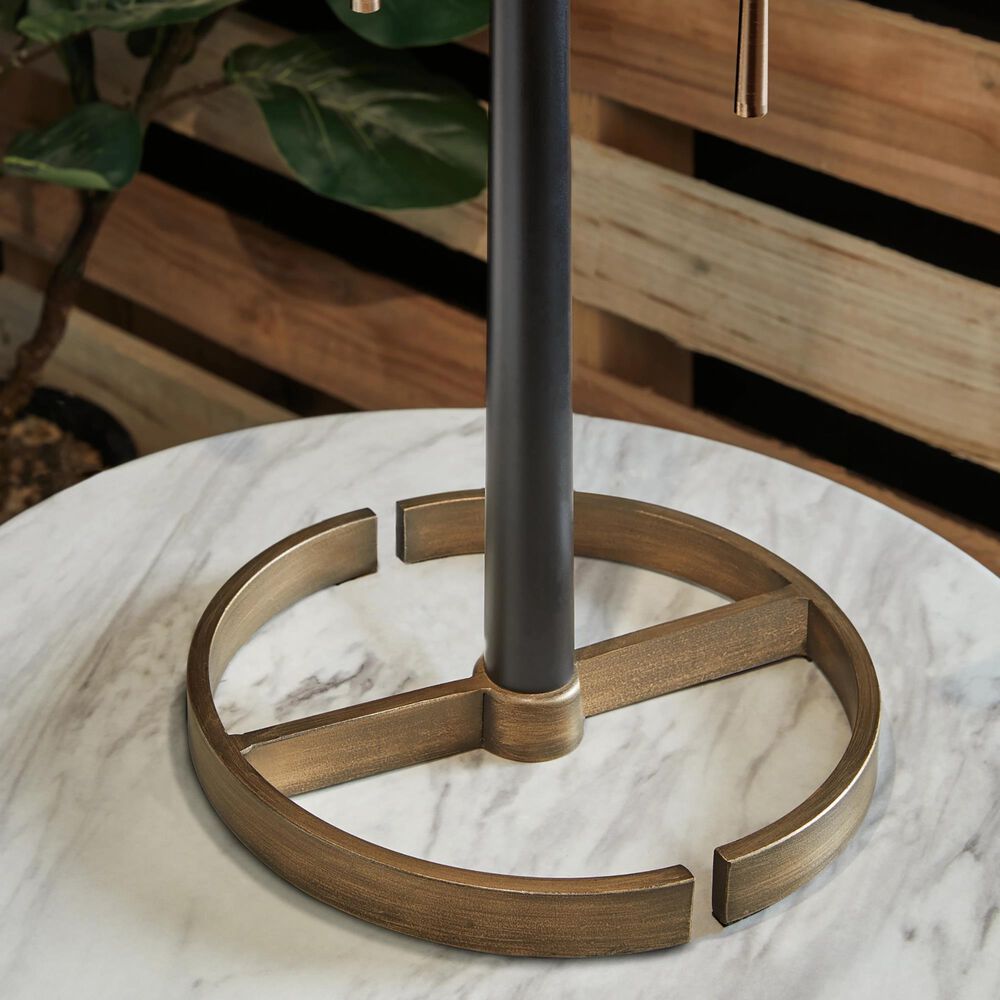 Ashley Amadell Table Lamp in Black and Gold, , large