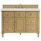James Martin Vanities Lorelai 48" Single Vanity in Light Natural Oak with 3 cm Lime Delight Quartz Top, , large