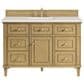 James Martin Vanities Lorelai 48" Single Vanity in Light Natural Oak with 3 cm Lime Delight Quartz Top, , large