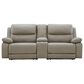 Ashley Narwhal Place 3-Piece Power Reclining Symmetrical Sectional with Storage Console in Pebble, , large
